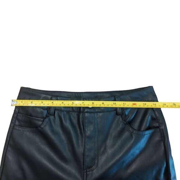 🛍️ Faux Leather Trouser Pants Size Small - Picture 2 of 5